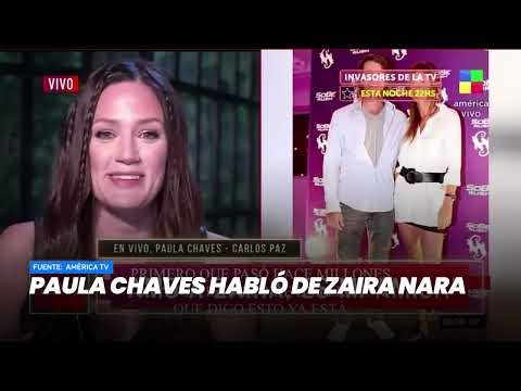 El incómodo momento que vivió Paula Chaves cuando le preguntaron por Zaira Nara