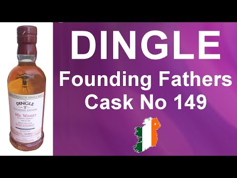 Dingle Founding Fathers Cask No 149 Single Malt Irish Whiskey Review #222 from WhiskyJason