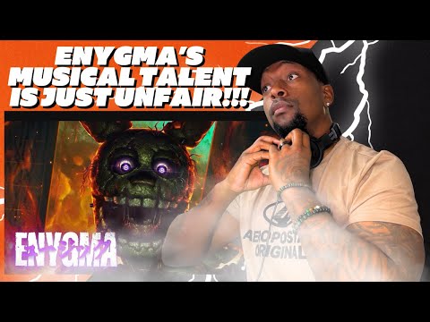 Rapper Reacts to Enygma - Springtrap/William Afton (REACT) "Sua Agonia" Five Nights at Freddy's