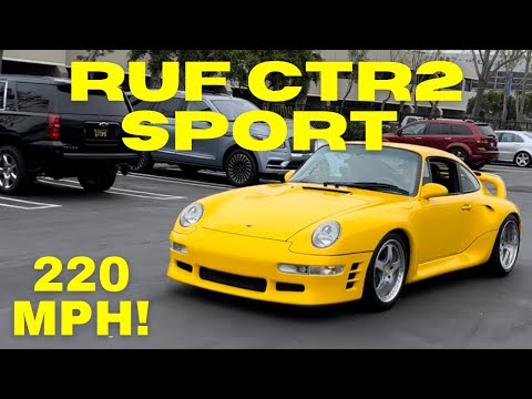 $2 Million 220 MPH RUF CTR2 SPORT! Real Life GRAN TURISMO!