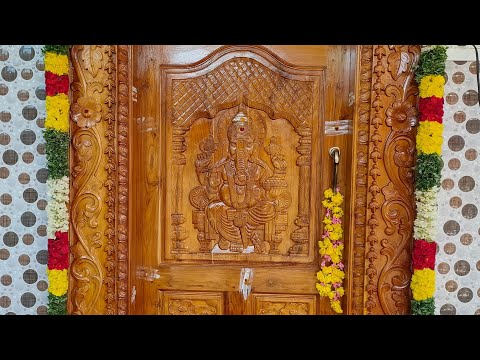 House Main Door Design In Indian style |  வீட்டின் வாசல் கதவு