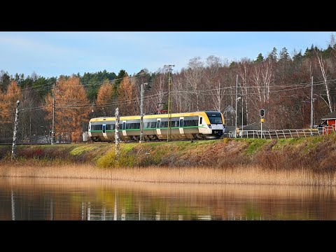 Svenska tåg del 94 - Edane station [Värmlandsbanan]