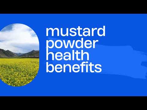 Mustard powder health benefits
