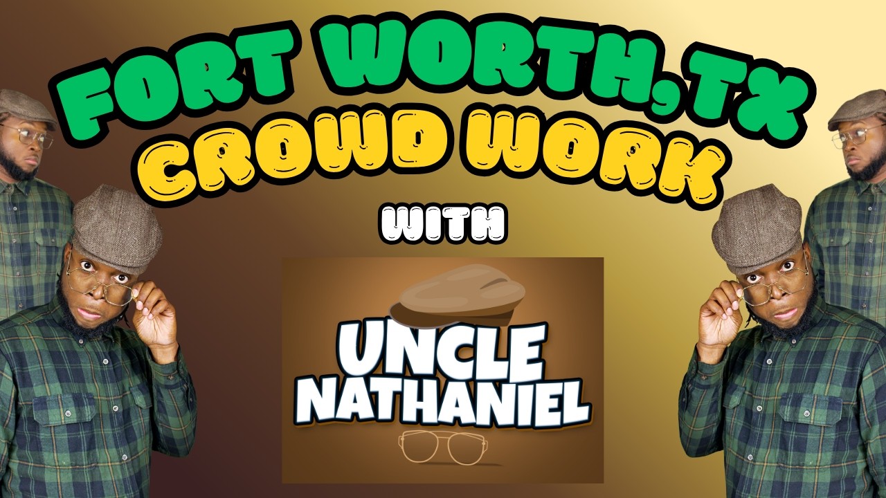 Christian Johnson as "Uncle Nathaniel" in Fort Worth,TX (Crowd Work)