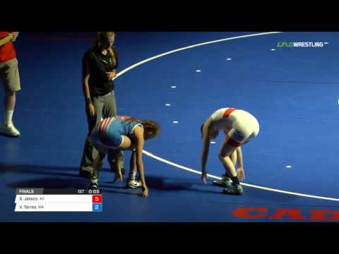Cadet WM 112 Final   Stefana Jelacic AZ vs  Viktorya Torres WA