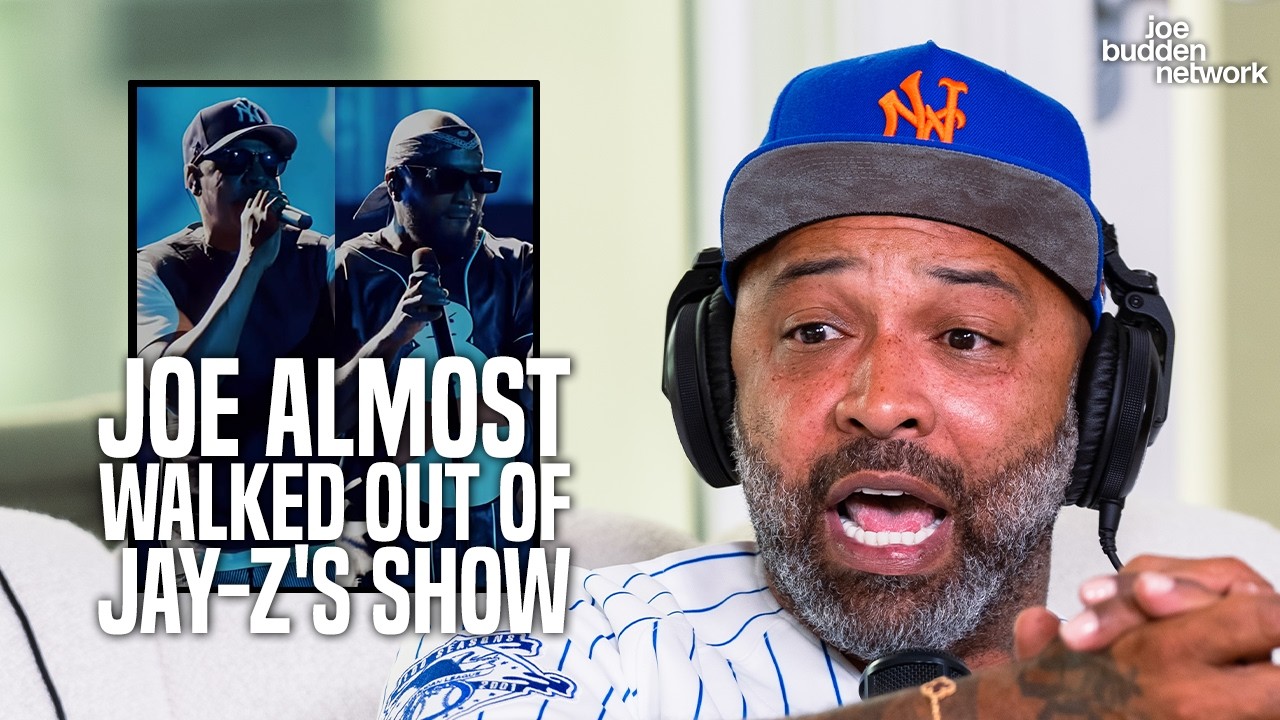 Joe Budden Almost Walked Out of Jay-Z's Show... Here's Why!