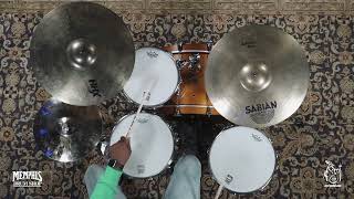 Video thumbnail for Used Sabian 20" AA Rock Ride Cymbal - Brilliant - 2697g (U22014B-1011822U) by Memphis Drum Shop