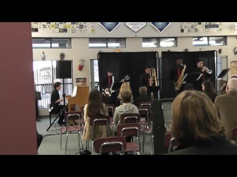 JHS Jazz Combo playing "Hard Hittin'", Folsom Jazz Festival, 1/23/2016