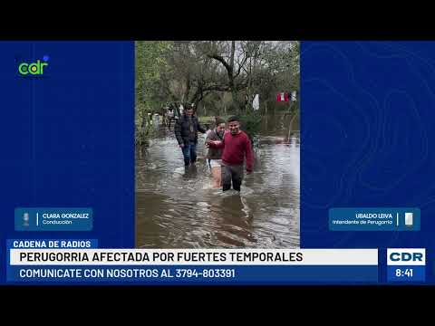 INUNDACIONES EN PERUGORRIA TRAS FUERTES TEMPORALES
