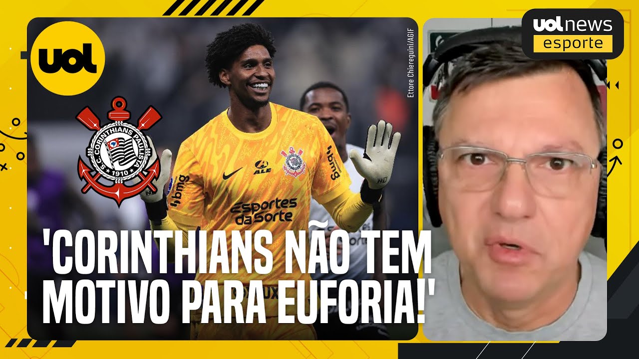 HUGO SOUZA FOI HERÓI PORQUE O CORINTHIANS PERDEU! NÃO TEM MOTIVO PARA EUFORIA, DISPARA MAURO CEZAR