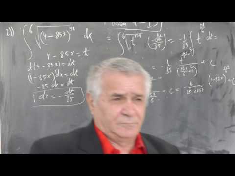 Integrals simple -  Lesson IS 4