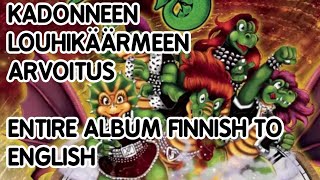 Hevisaurus - Kadonneen louhikäärmeen arvoitus (FULL ALBUM ENG TL)