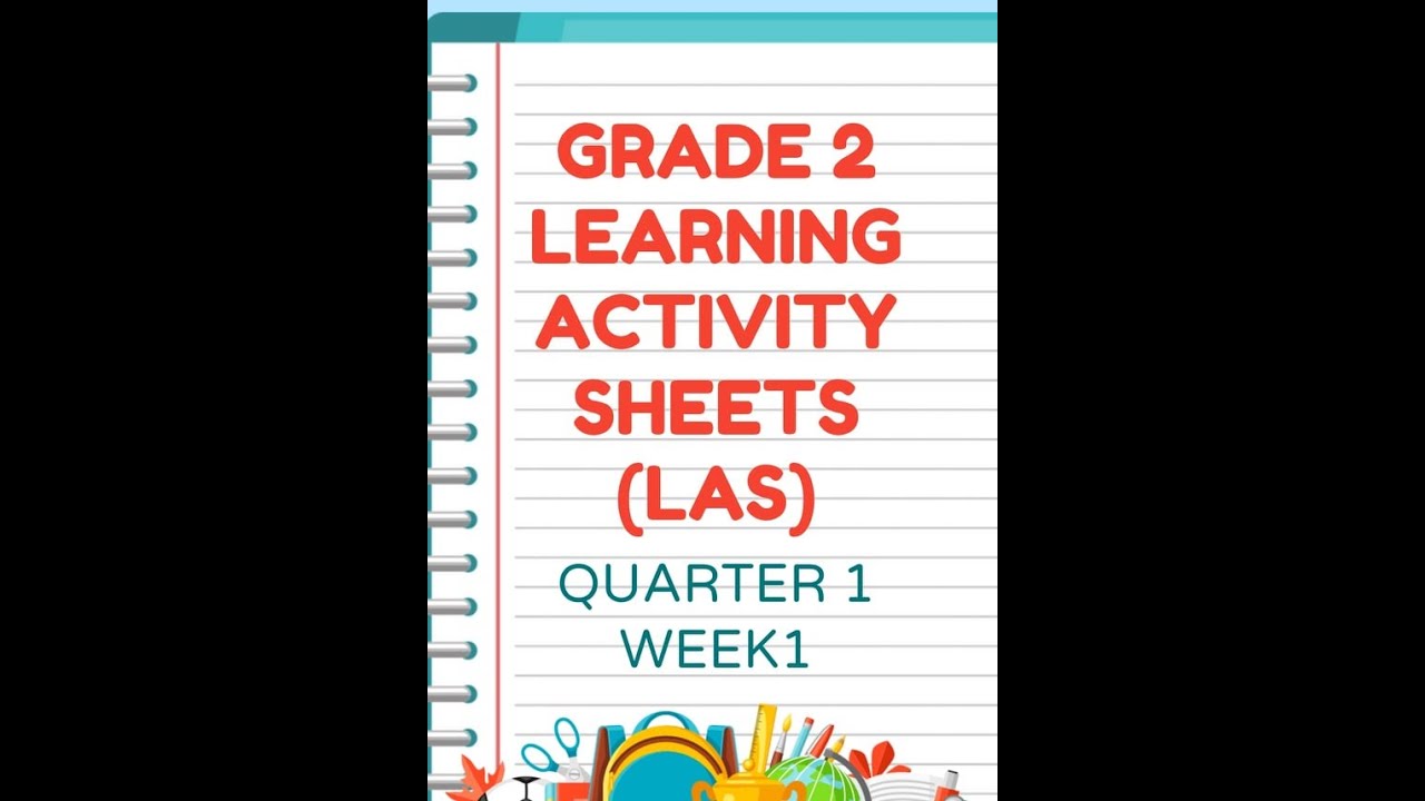 Learning Activity Sheets | Grade 2 | Quarter 1 Week 1