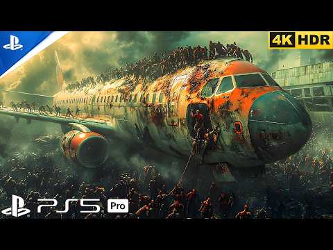 MASSIVE ZOMBIE HORDE ATTACKS ARMY BASE! (PS5 PRO) Immersive Realistic ULTRA Graphics (4K 60FPS HDR)