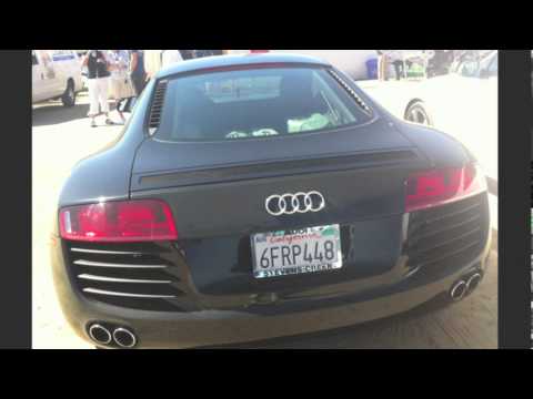 Racing Audi R8 & More R8's at Laguna Seca (HD)