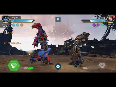 Forged to Fight - Class disadvantage Optimus Prime MV1 vs Nemesis Prime