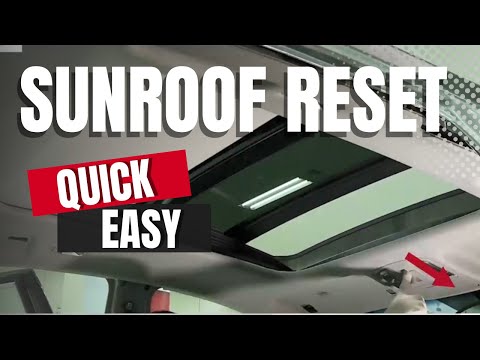 Reset the Sunroof in a Minute without any Scan tool | DIY | Hyundai & KIA