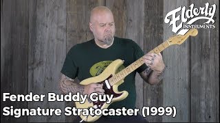 Video thumbnail for Fender Buddy Guy Signature Stratocaster (1999) | Elderly Instruments by Elderly Instruments