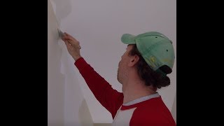 How To Paint Straight Lines Against A Ceiling Without Tape