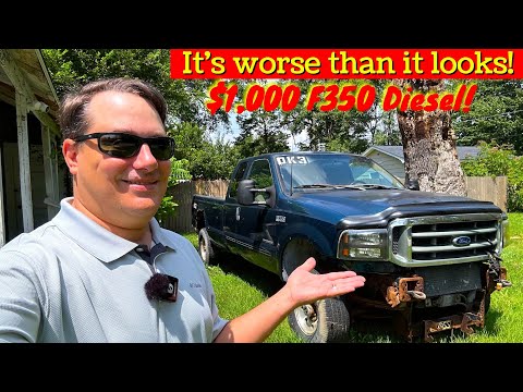 I Bought the Cheapest Diesel Truck I Could Find! 99 Ford F350 7.3L PowerStroke!