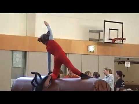 Holzpferdturnier 2010 Alina und Xenia