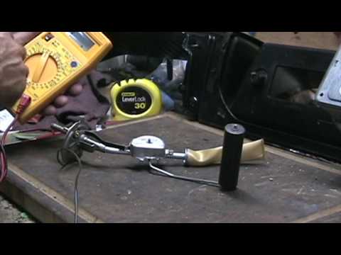 1965 1966 Full Size Chevrolet Gas Tank Sending Unit Bench Test