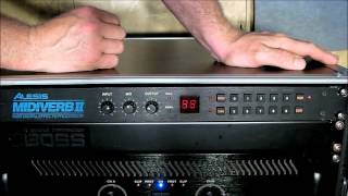 Video thumbnail for Alesis Midiverb 2 Demo by Paul Graham (Guitar)