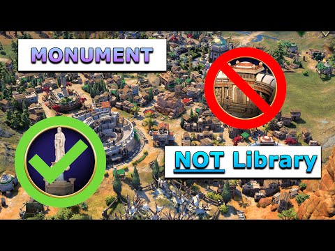 Why Rushing Monument NOT Library in Civ 7 is GOATED - Civilization Build Order Tutorial Antiquity