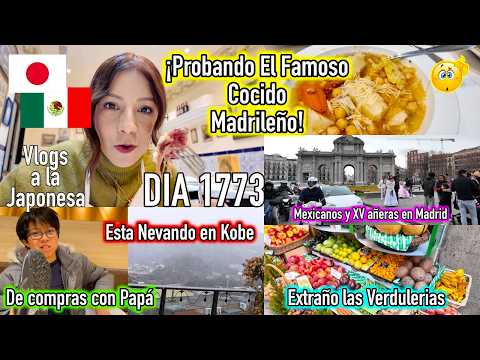 Trying the Famous Madrileño Stew! 🇪🇸 + Snowing in Kobe 🇯🇵☃️ - Ruthi San ♡ 22-01-26