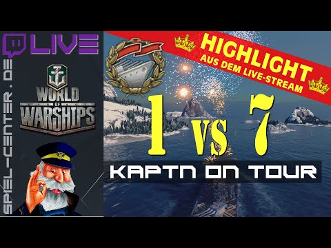 👑👑👑|⭐️⭐️⭐️⭐️⭐️ World of Warships: SHIMAKAZE [ 1 vs 7 - und DAS gewinnen?!? ]