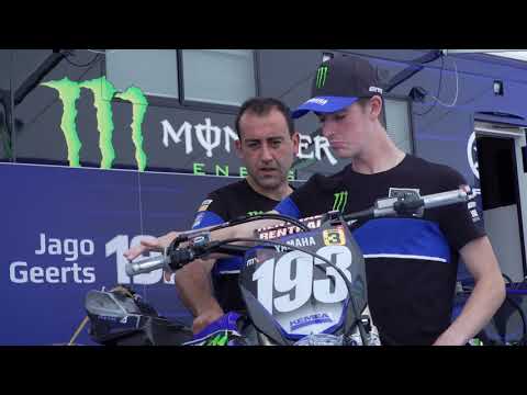 Geerts and Watson battling for podium positions in world championship MX2