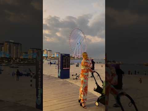 Ain Dubai x Bluewater Island #dubai #mydubai #dubailife #dubaimall55#dubaifashion #dubaimarina