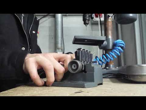 3D printed compressed air engine - 4 cylinder
