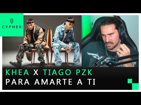 REACCIÓN a KHEA, Tiago PZK - PARA AMARTE A TI (Official Video)