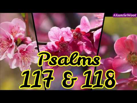 Psalms 117 & 118 King James Version KJV KJB Audiobook with Captions Read Along ESL
