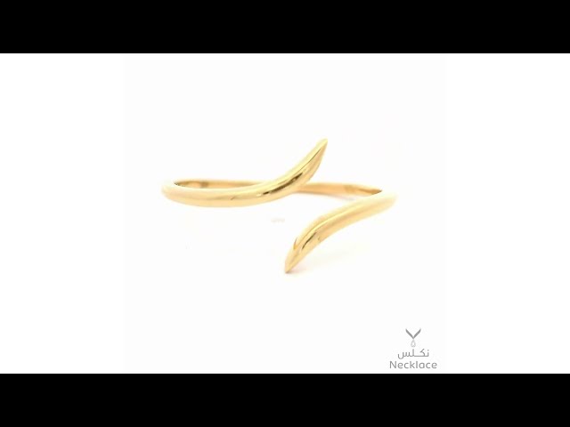 خاتم ذهب عيار 18 ( RN.5367)