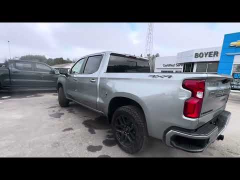 2026 Chevrolet Silverado 1500 Crew Cab Short Box 4-Wheel Drive RST in Gray for sale at Boyer Chevrolet Buick GMC Bancroft in Bancroft, ON