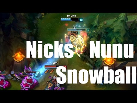 Nicks Nunu Snowball Tricks.