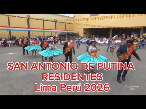 GRAN CONCURSO FOLKLÓRICA EN HONOR A SAN ANTONIO DE PADUA  PROV. SAN ANTONIO DE PUTINA - LIMA 2026
