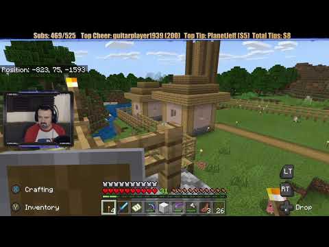 Minecraft  Chill Stream  July 28, 2019 pt1   Weekly Fun, Then Trade Begins