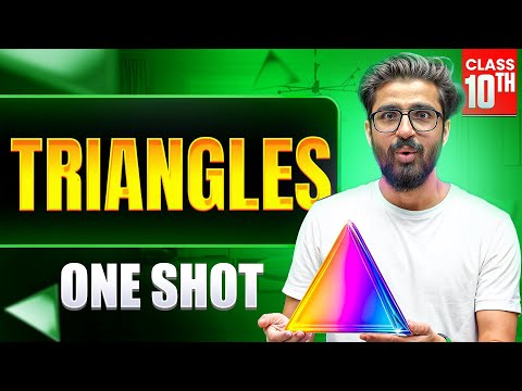 Triangles ONE SHOT 🔥 | Class 10 Maths Chapter 6 | Ritik Mishra
