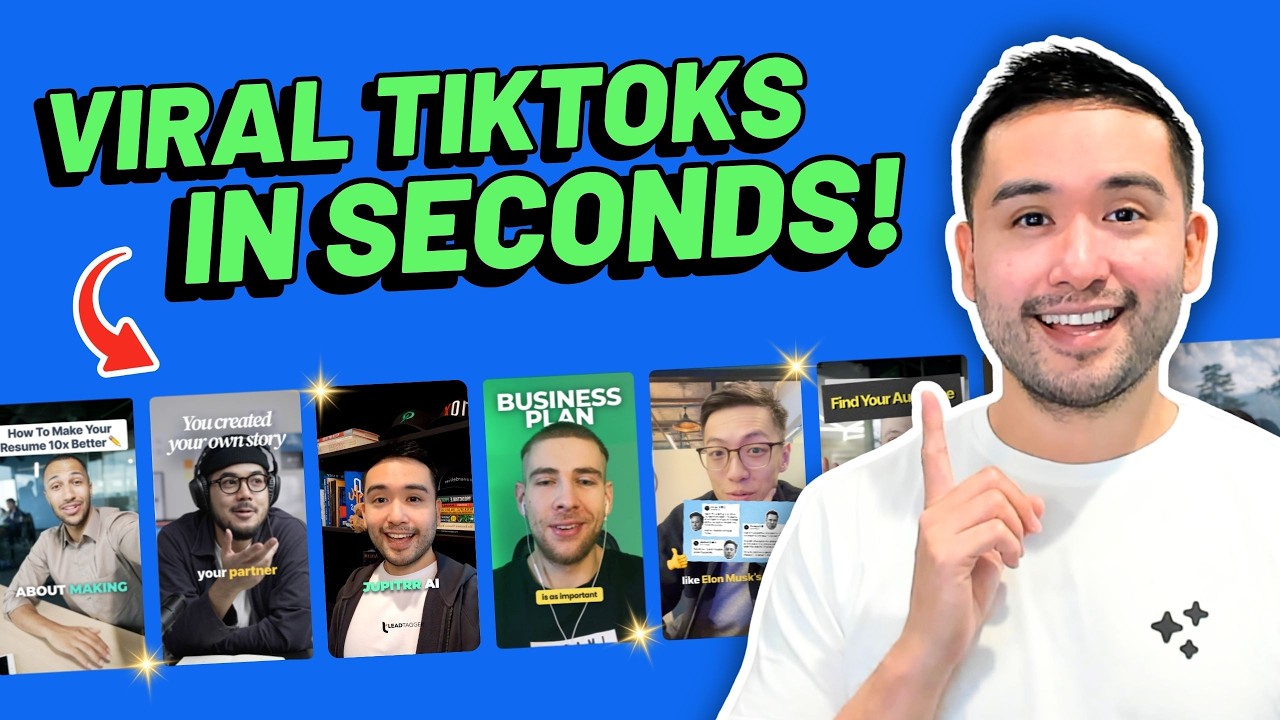 Jupitrr Review: I Let AI Turn My Boring Talking Head Video Into A VIRAL TikTok! (AppSumo Deal)