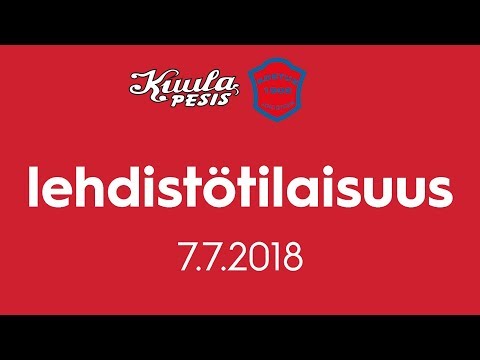 Lehdistötilaisuus: Kuula - Koetus 7.7.2018