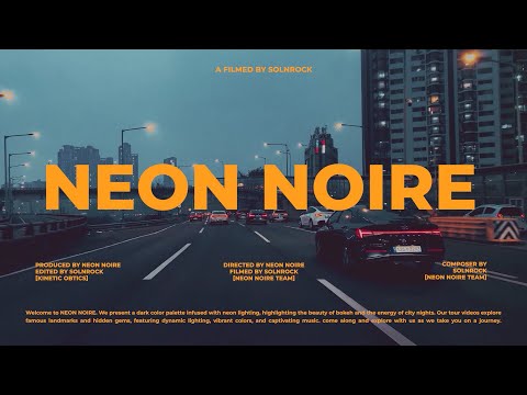 Seoul & Incheon Night Drive – Lofi Hiphop & Synthwave Beats to Relax, Sleep, Study | 로파이 신스웨이브 드라이브