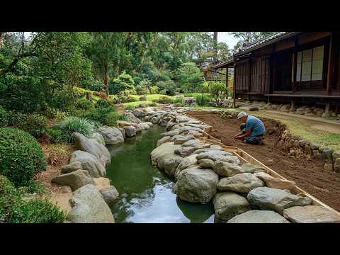 Men Build Traditional Japanese Garden Over 3 Years | Start to Finish by @JapaneseGardenTV