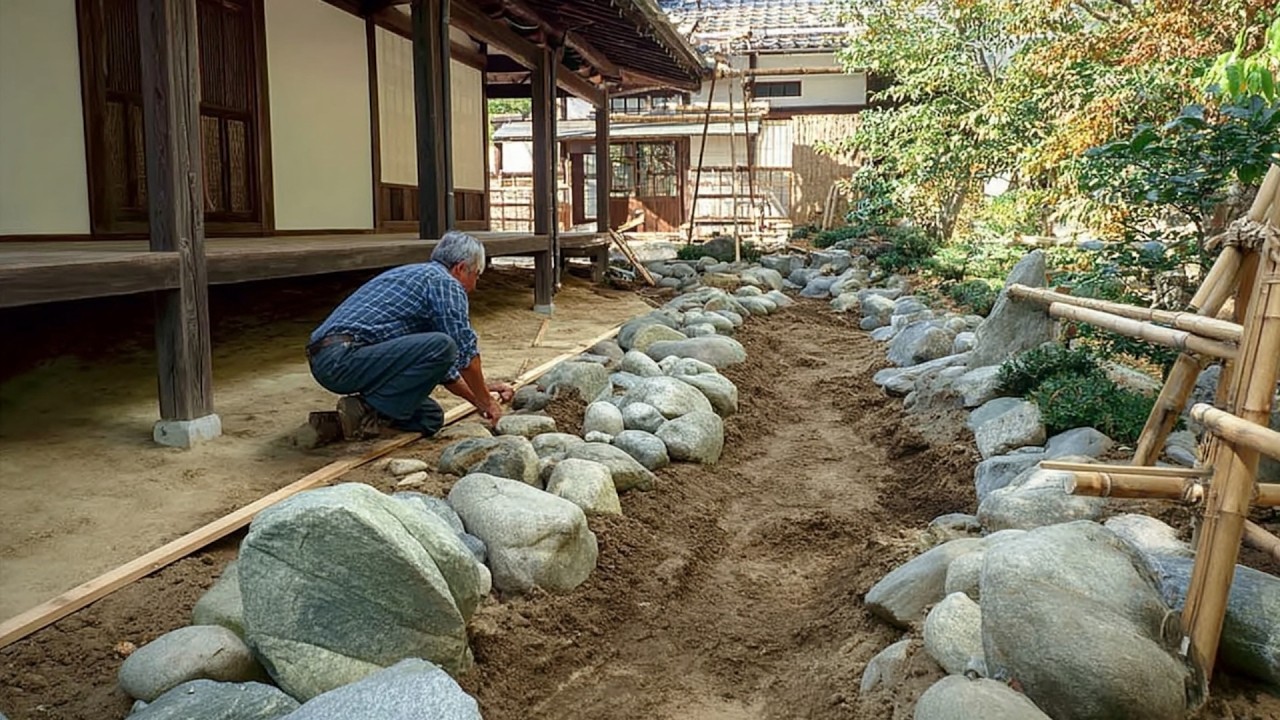 Men Build Traditional Japanese Garden Over 3 Years | Start to Finish by @JapaneseGardenTV