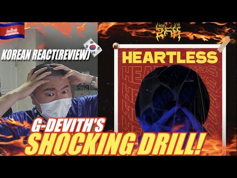 🇰🇭🇰🇷🔥Korean Hiphop Junkie react (review) to G-Devith (DITWAY) - HEARTLESS (ENG SUB)