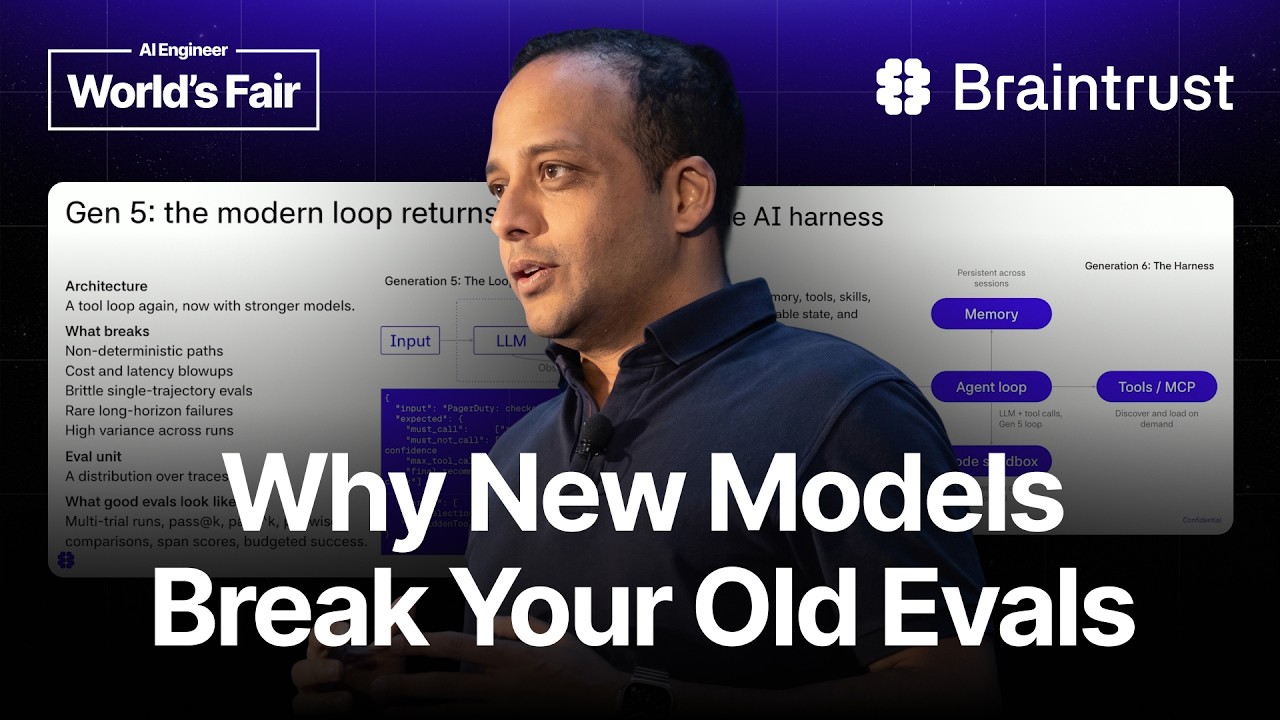 Your Agent Evolved. Your Evals Didn't. — Ameya Bhatawdekar, Braintrust
