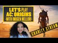 Let's Play Assassin's Creed Origins with Imogen Mellor in support of NAACP! AC Origins Gameplay