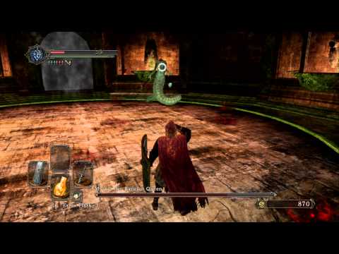 Dark Souls 2 Earthen Peak Boss Mytha, the Baneful Queen